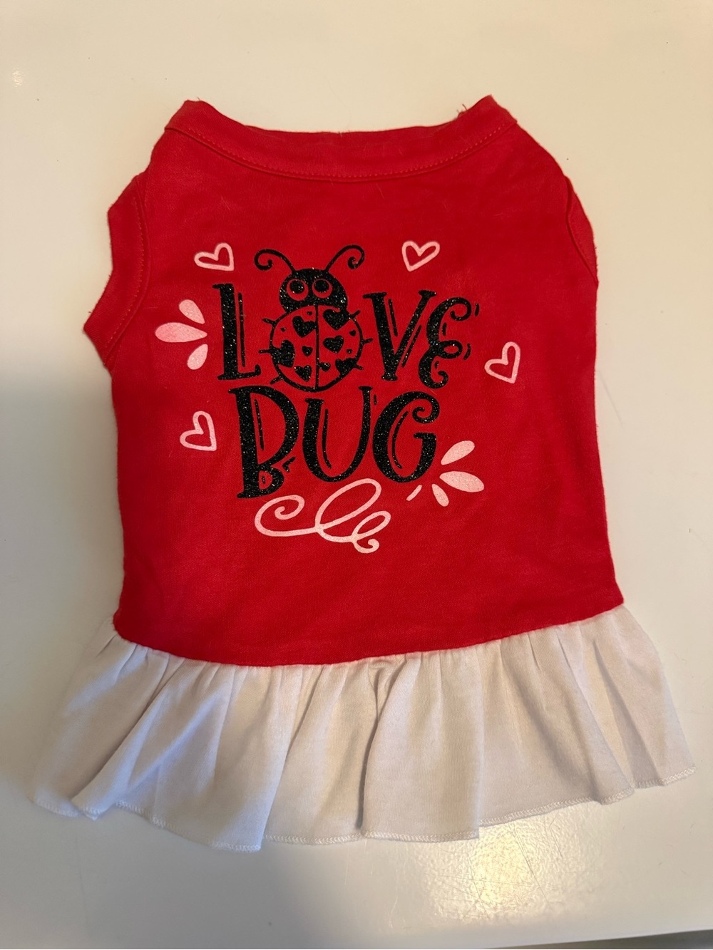 Love bug dog dress